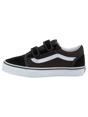 Vans Skórzane sneakersy "Old Skool" w kolorze czarno-brązowym rozmiar: 38