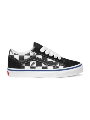 Vans Skórzane sneakersy "Old Skool" w kolorze czarnym rozmiar: 27