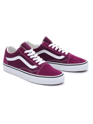 Vans Skórzane sneakersy "Old Skool" w kolorze fioletowym rozmiar: 36,5