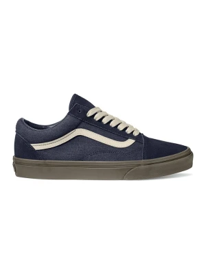 Vans Skórzane sneakersy "Old Skool" w kolorze granatowym rozmiar: 40