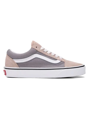 Vans Skórzane sneakersy "Old Skool" w kolorze jasnoróżowo-fioletowym rozmiar: 34, 5