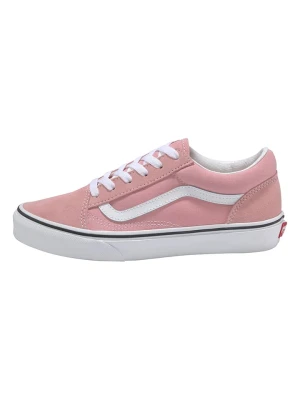 Vans Skórzane sneakersy "Old Skool" w kolorze jasnoróżowym rozmiar: 34,5