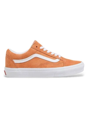 Vans Skórzane sneakersy "Old Skool" w kolorze pomarańczowym rozmiar: 37