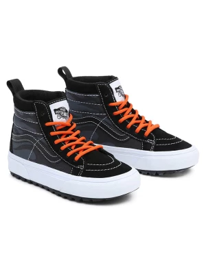 Vans Skórzane sneakersy "SK8-Hi MTE-1" w kolorze czarno-pomarańczowym rozmiar: 17,5