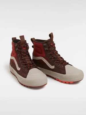 Vans Skórzane sneakersy "Sk8-Hi" w kolorze bordowym rozmiar: 42,5