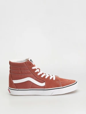 Vans Skórzane sneakersy "SK8-Hi" w kolorze brązowym rozmiar: 36,5