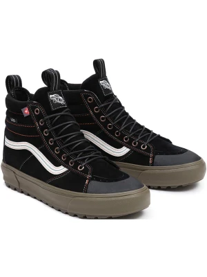 Vans Skórzane sneakersy "SK8-Hi" w kolorze czarnym rozmiar: 44,5