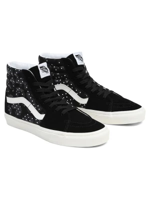 Vans Skórzane sneakersy "SK8-Hi" w kolorze czarnym rozmiar: 44,5