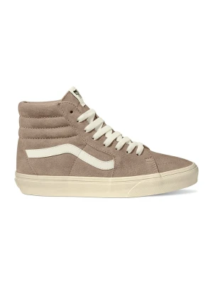 Vans Skórzane sneakersy "SK8-Hi" w kolorze jasnobrązowym rozmiar: 42,5