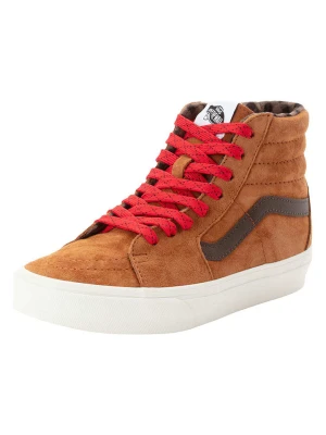 Vans Skórzane sneakersy "SK8 Hi" w kolorze jasnobrązowym rozmiar: 44