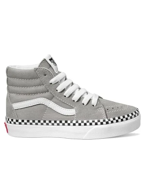 Vans Skórzane sneakersy "SK8-Hi" w kolorze szarym rozmiar: 34,5