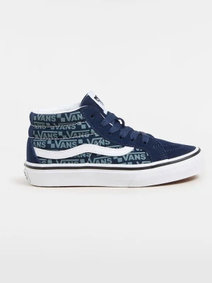 Vans Skórzane sneakersy "Sk8-Mid Reissue" w kolorze granatowym rozmiar: 30,5