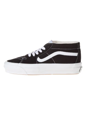 Vans Skórzane sneakersy "Sk8-Mid" w kolorze czarnym rozmiar: 38, 5
