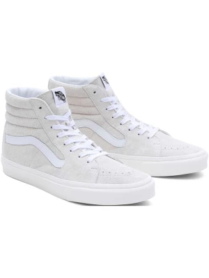 Vans Skórzane sneakersy "SK8" w kolorze beżowo-białym rozmiar: 36,5