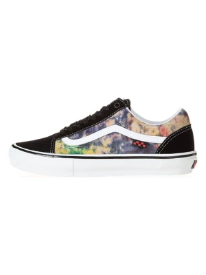 Vans Skórzane sneakersy "Skate Old Skool" w kolorze czarnym ze wzorem rozmiar: 44
