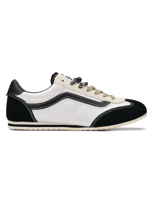 Vans Skórzane sneakersy "Super Lowpro" w kolorze biało-czarnym rozmiar: 38