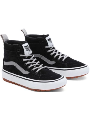 Vans Skórzane sneakersy "UY SK8-Hi" w kolorze czarno-szarym rozmiar: 28