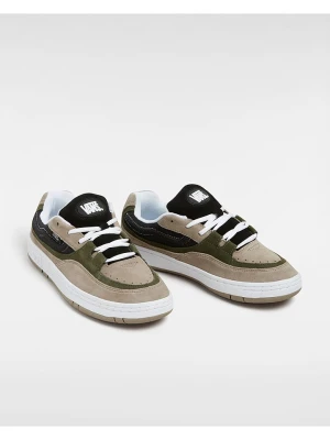 Vans Skórzane sneakersy w kolorze beżowo-oliwkowym rozmiar: 40,5