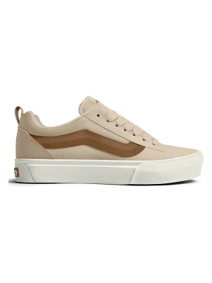 Vans Skórzane sneakersy w kolorze beżowym rozmiar: 38