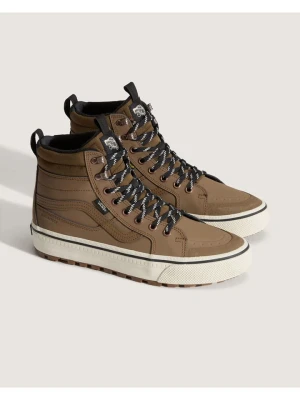 Vans Skórzane sneakersy w kolorze beżowym rozmiar: 40