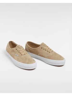 Vans Skórzane sneakersy w kolorze beżowym rozmiar: 42