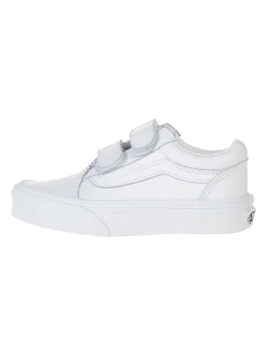 Vans Skórzane sneakersy w kolorze białym rozmiar: 31