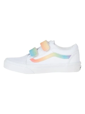 Vans Skórzane sneakersy w kolorze białym rozmiar: 32