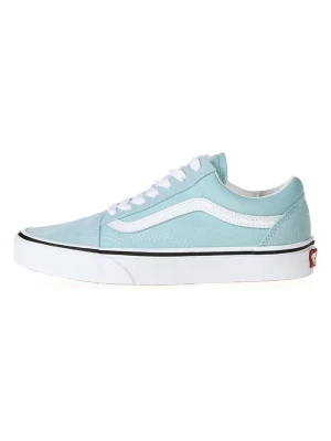 Vans Skórzane sneakersy w kolorze błękitnym rozmiar: 42,5