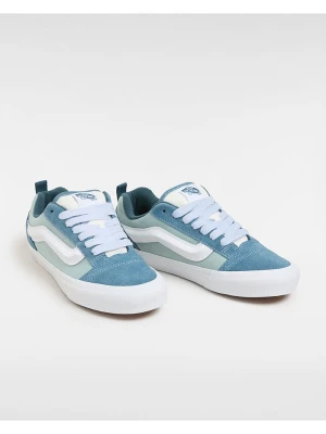 Vans Skórzane sneakersy w kolorze błękitnym rozmiar: 41