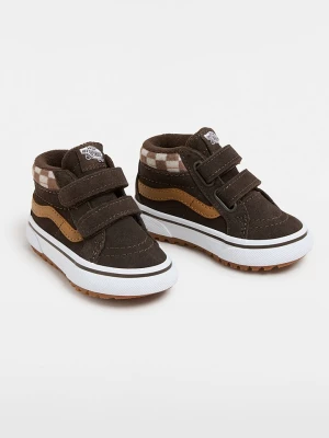 Vans Skórzane sneakersy w kolorze brązowym rozmiar: 21,5