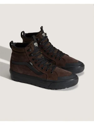 Vans Skórzane sneakersy w kolorze brązowym rozmiar: 46