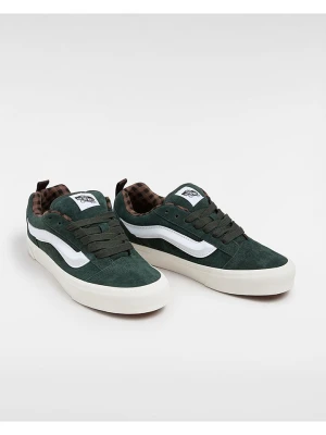Vans Skórzane sneakersy w kolorze ciemnozielonym rozmiar: 35