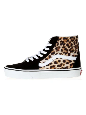 Vans Skórzane sneakersy w kolorze czarno-beżowym rozmiar: 40,5