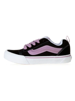 Vans Skórzane sneakersy w kolorze czarno-jasnoróżowym rozmiar: 39