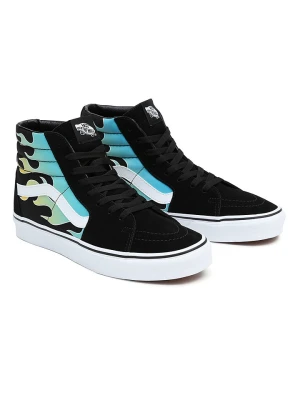 Vans Skórzane sneakersy w kolorze czarno-turkusowym rozmiar: 44,5