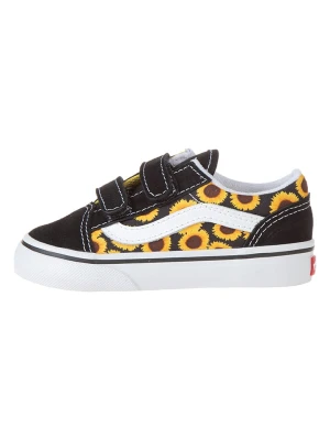 Vans Skórzane sneakersy w kolorze czarno-żółtym rozmiar: 23,5