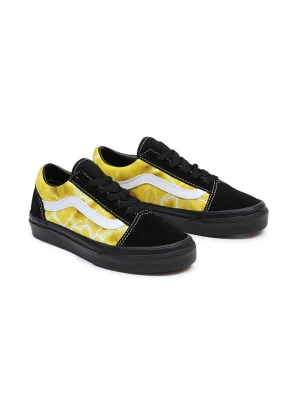 Vans Skórzane sneakersy w kolorze czarno-żółtym rozmiar: 30