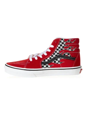 Vans Skórzane sneakersy w kolorze czerwonym rozmiar: 38,5