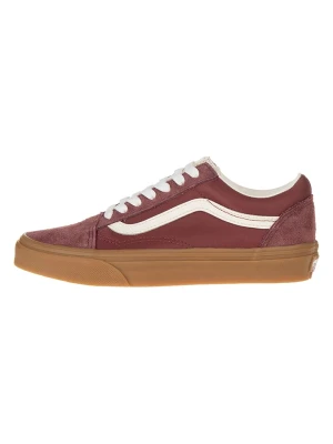 Vans Skórzane sneakersy w kolorze czerwonym rozmiar: 38,5