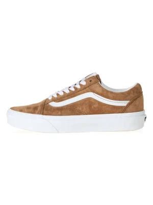 Vans Skórzane sneakersy w kolorze jasnobrązowym rozmiar: 36,5