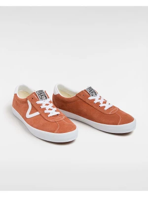 Vans Skórzane sneakersy w kolorze jasnobrązowym rozmiar: 40,5
