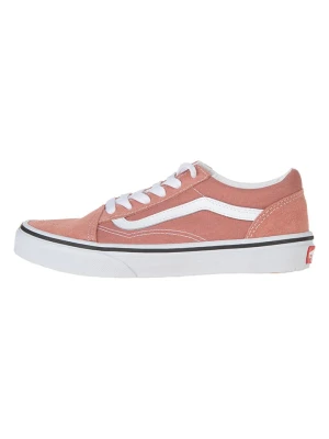 Vans Skórzane sneakersy w kolorze jasnoróżowym rozmiar: 35
