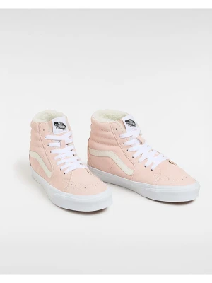 Vans Skórzane sneakersy w kolorze jasnoróżowym rozmiar: 38,5