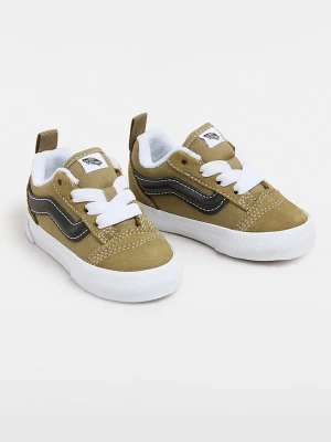 Vans Skórzane sneakersy w kolorze khaki rozmiar: 17
