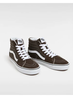 Vans Skórzane sneakersy w kolorze khaki rozmiar: 34,5