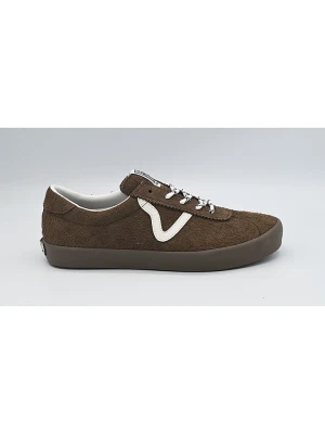 Vans Skórzane sneakersy w kolorze khaki rozmiar: 34,5