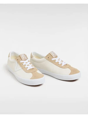 Vans Skórzane sneakersy w kolorze kremowo-beżowym rozmiar: 42,5