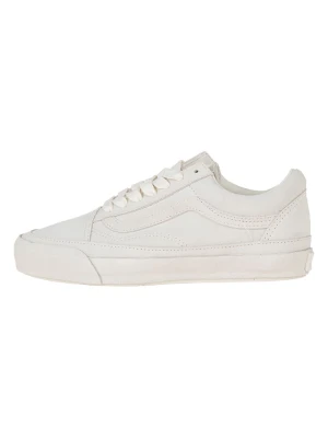 Vans Skórzane sneakersy w kolorze kremowym rozmiar: 38