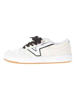 Vans Skórzane sneakersy w kolorze kremowym rozmiar: 40,5