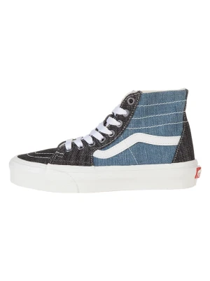 Vans Skórzane sneakersy w kolorze niebiesko-antracytowym rozmiar: 37